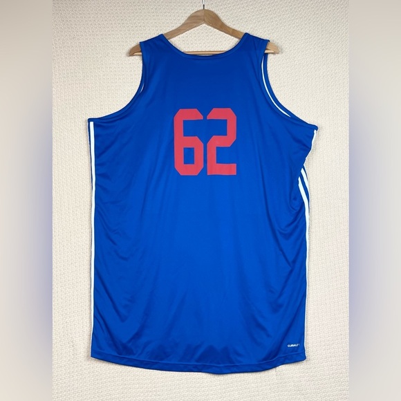 Adidas Blue Nations Basketball Jersey Men’s Size 3XT - Picture 9 of 9